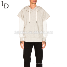 Sudadera con capucha sudadera con capucha gris de diseño nuevo para hombre con bolsillo